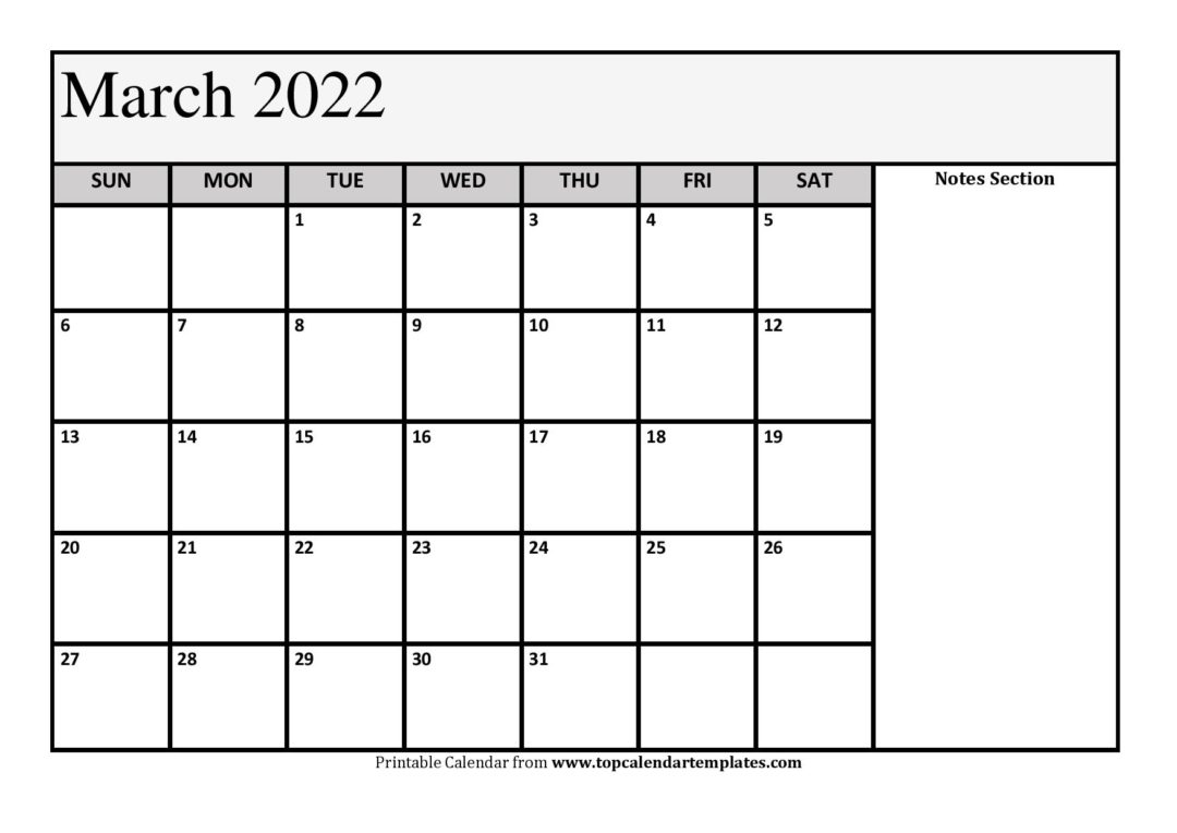 free editable calendar 2022